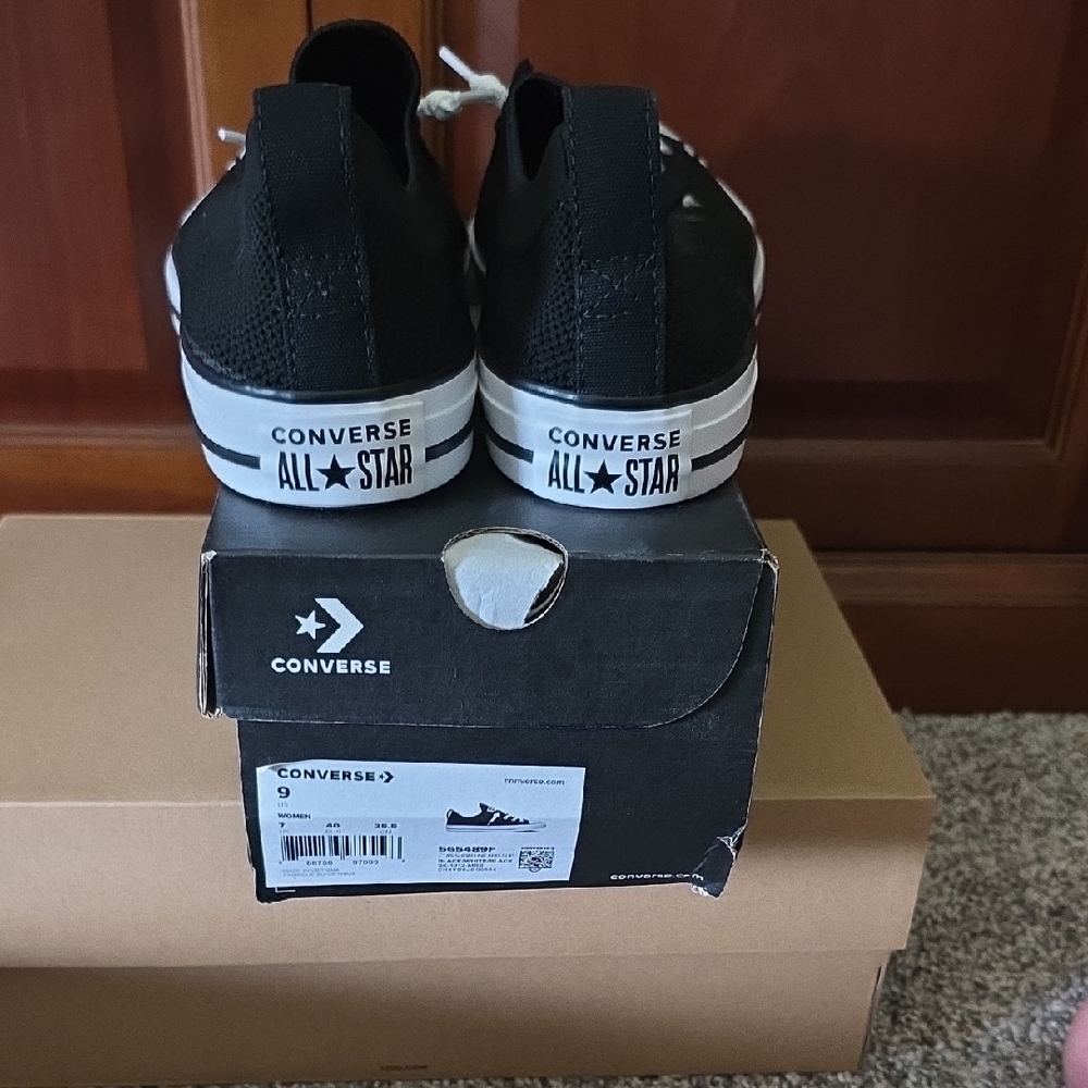 Converse All Star Black and White Sneakers